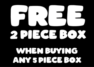 Free Gift with 5 Piece Mystery Clothing Boxes